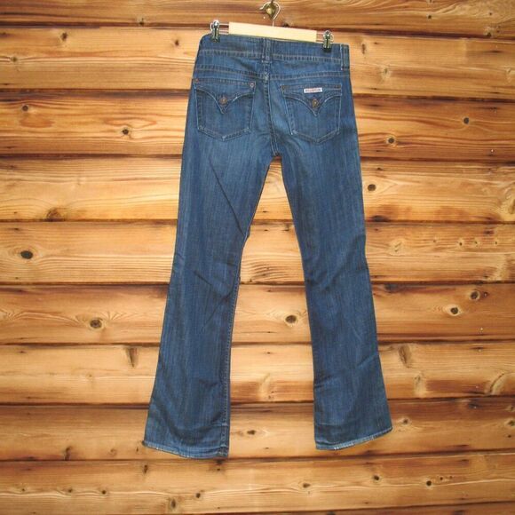 Hudson Signature flare Boot Cut Flare Low Rise Jeans 27 X 29.5 - Picture 7 of 12